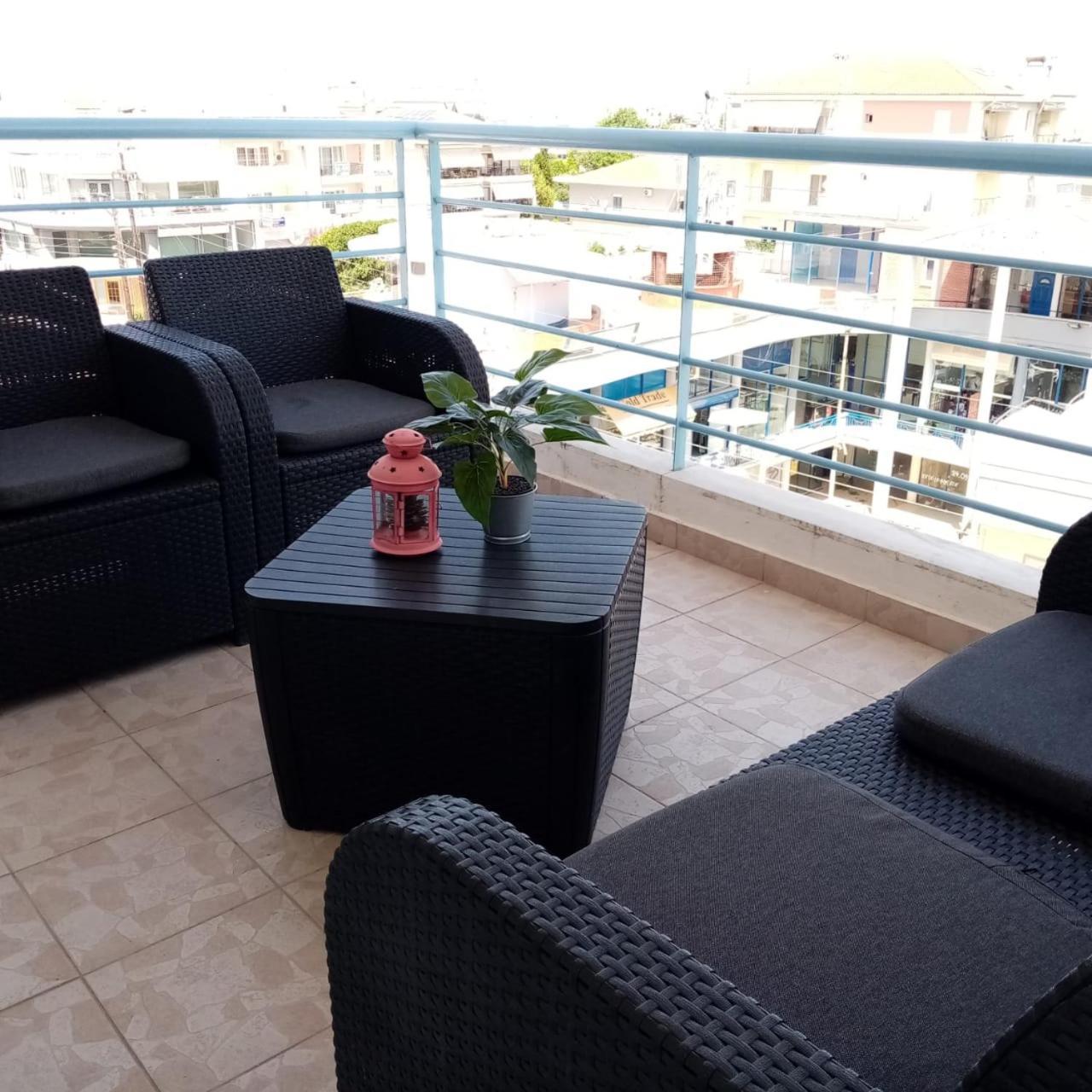 Apartment By The Beach With Amazing Sea View Peraía Exteriér fotografie