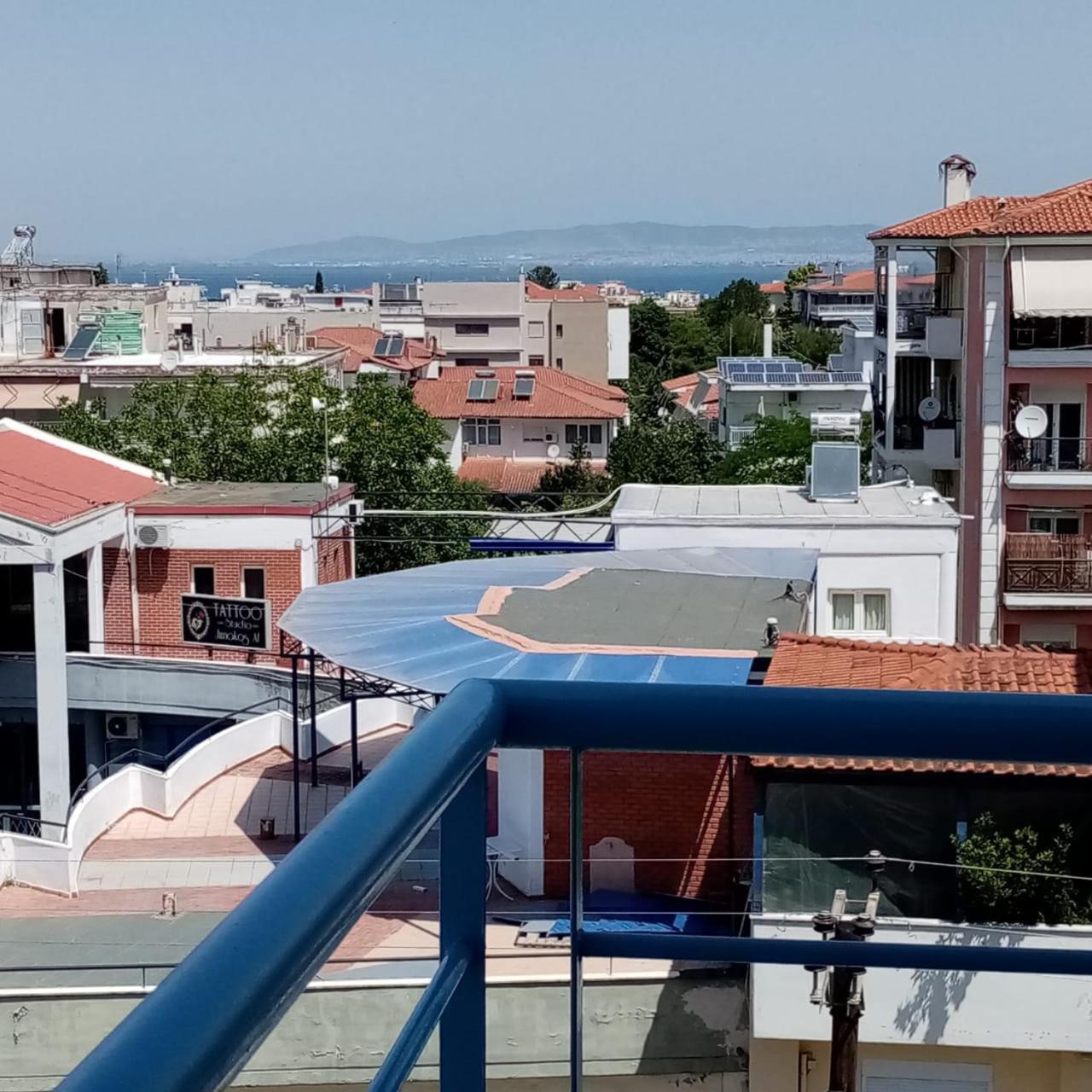 Apartment By The Beach With Amazing Sea View Peraía Exteriér fotografie